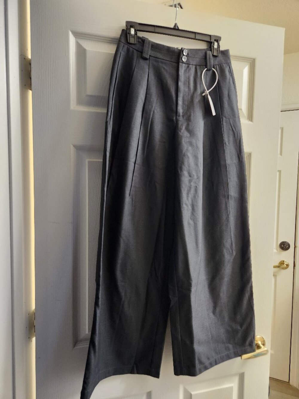 Petite Studio Wool Blend Wide pants